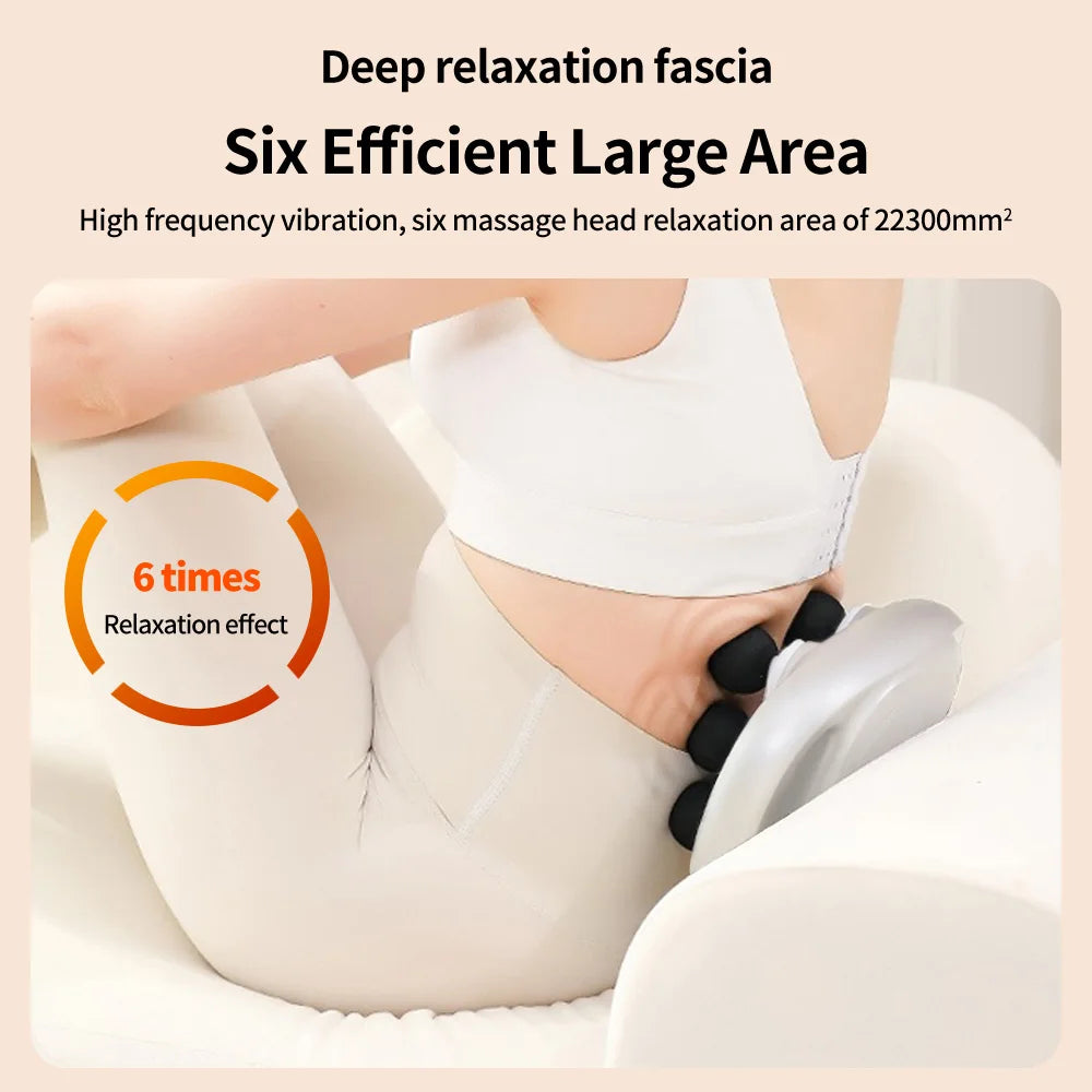 6 Head Handheld Deep Tissue Massager